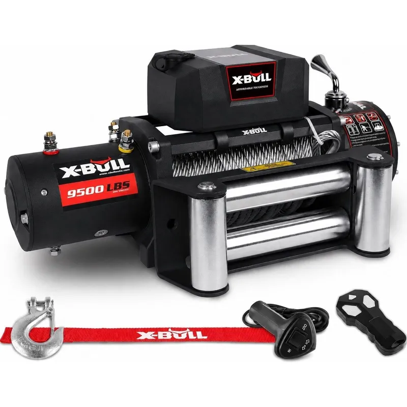 X-bull 9500 lbs ტროსით