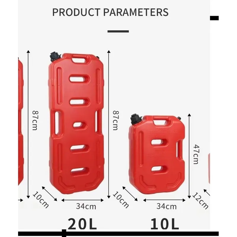 საწვავის ავზი Plastic Jerry Can 20L